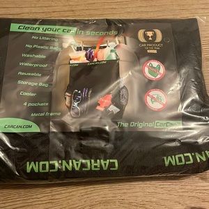 Car can - over the seat bag for trash etc.